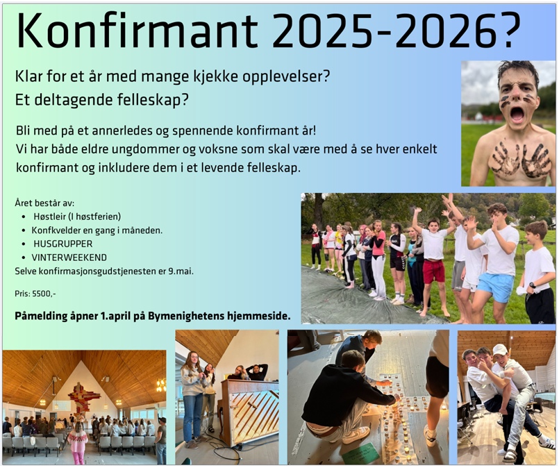 Konfirmant 2025-2026?